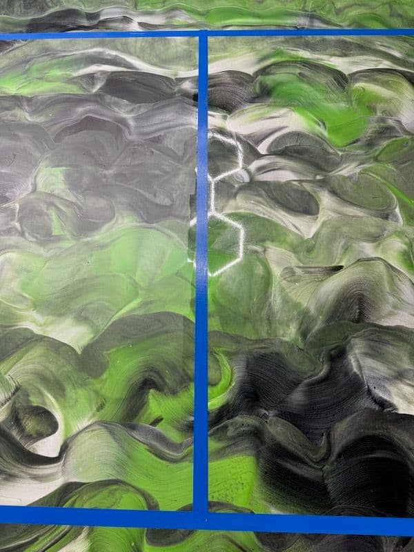 Dazzling Epoxy Flooring Transformation