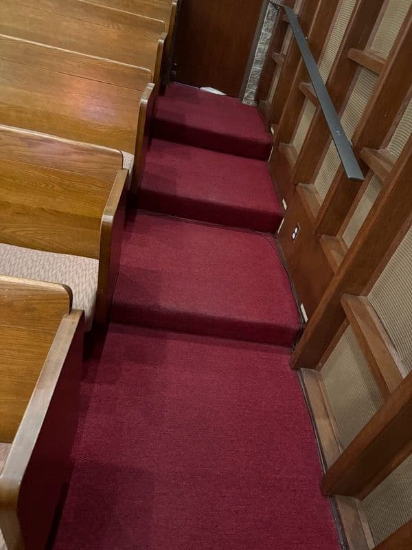 Stunning Church Transformation Carpet Cleaning